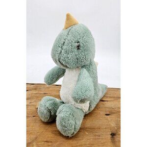 New Albetta Dino T-Rex Recycled Fur Toy Plush Dinosaur Stuffed Animal 9.5 in